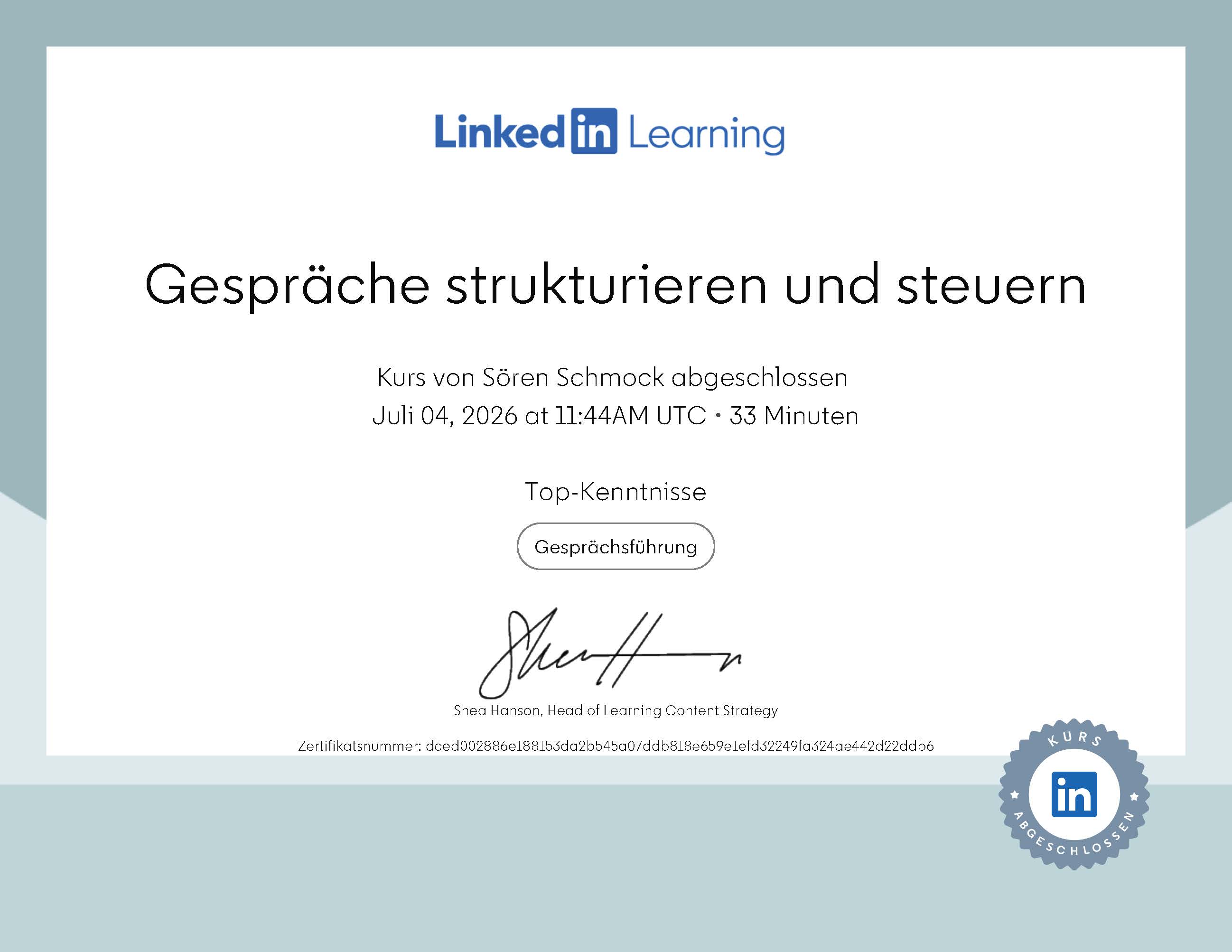 Gespräche strukturieren und steuern